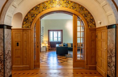 Mansión histórica en venta Berlin, Matterhornstrasse  82, Berlín, Detailansicht I  Halle I Wohnzimmer