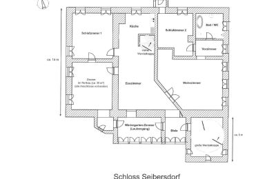 Palacio en venta 84375 Kirchdorf am Inn, Hofmarkstraße 2, Baviera, Grundriss-Schema 2.Stock (Büro-Etage)