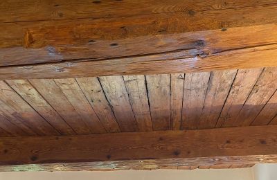 Palacio en venta 84375 Kirchdorf am Inn, Hofmarkstraße 2, Baviera, 1. Stock: Balkendecke im Wohnzimmer