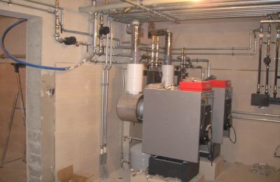 Casa señorial en venta Mołomotki-Dwór, Mazovia, kotłownia