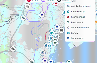 Mansión histórica en venta Palma, Islas Baleares, Lageplan