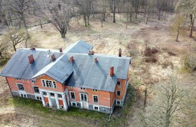 Casa señorial en venta Bolkowice, Dwór w Bolkowicach, Pomerania Occidental, Foto De Dron