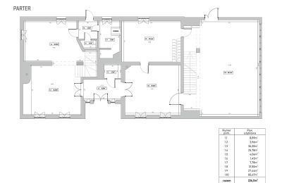 Inmobiliario Stary Dzierzgoń, Plano de planta 1