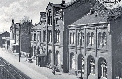 Propiedad histórica en venta 49356 Diepholz, Am Bahnhof  1, Baja Sajonia, Bahnhofsgeäude Rückseite ca. 1930