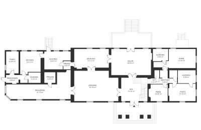 Inmobiliario Strzegocin, Plano de planta 1
