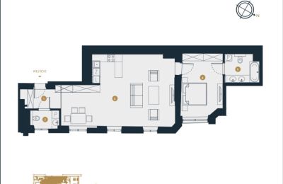 Inmobiliario Warszawa, Plano de planta 1