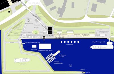 Propiedad histórica en venta 15324 Groß Neuendorf, Hafenstraße 1A, Brandemburgo, Lageplan Ausbaureserve