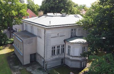 Mansión histórica en venta Koszalin, Marszałka Józefa Piłsudskiego 53, Pomerania Occidental, dron,elewacja,posiadlość