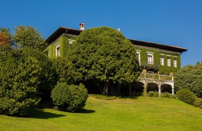 Villa histórica en venta Verbania, Piamonte, Vista posterior