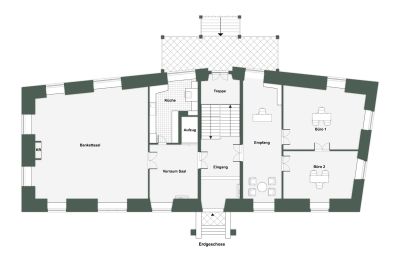 Palacio en venta 32683 Barntrup, Renania del Norte-Westfalia, Grundriss - EG