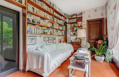 Villa histórica en venta Castelletto Sopra Ticino, Piamonte:  Biblioteca