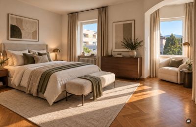 Mansión histórica en venta 5020 Salzburg, , Visualisierung - Schlafbereich 