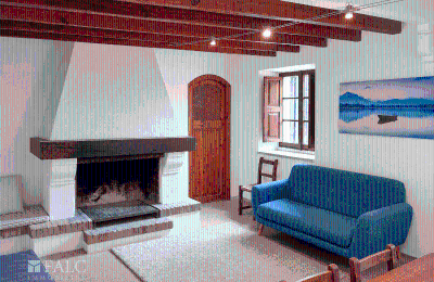 Propiedad histórica en venta Porreres, Islas Baleares, Wohnzimmer mit Kamin