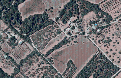 Propiedad histórica en venta Porreres, Islas Baleares, Luftaufnahme 