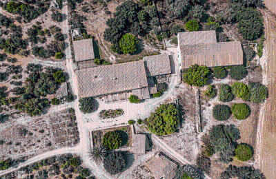 Propiedad histórica en venta Porreres, Islas Baleares, Luftaufnahme