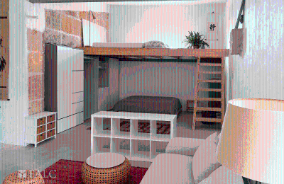 Propiedad histórica en venta Porreres, Islas Baleares, Loft-Schlafzimmer