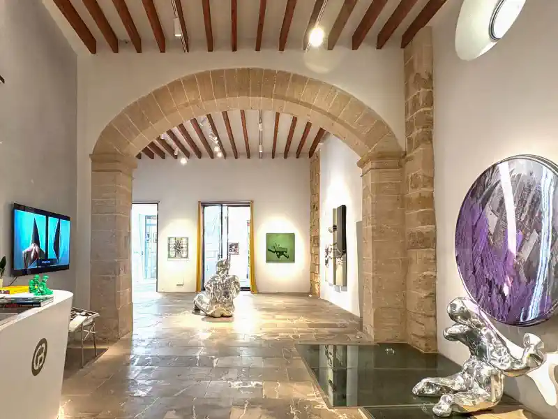 Sala de exposición Art Lab, Galería Braun 2025, Palma