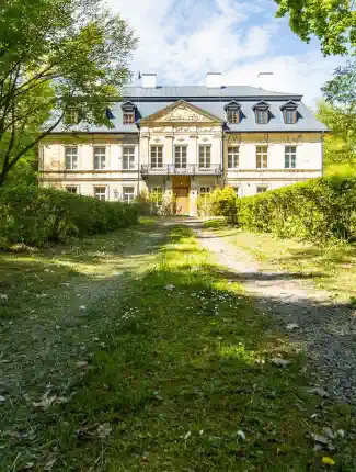 Nakło - Castillo barroco en Silesia, Nakło, Silesia