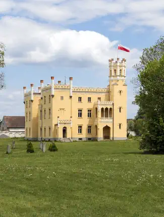 Palacio al sureste de Wrocław – Pałac w Naroku, Narok, Opole