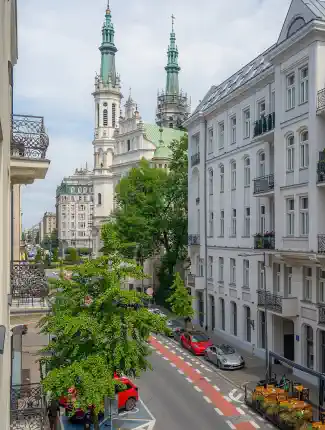 Apartamento de 3 habitaciones en un edificio histórico en el centro de Varsovia, Warszawa, Mazovia